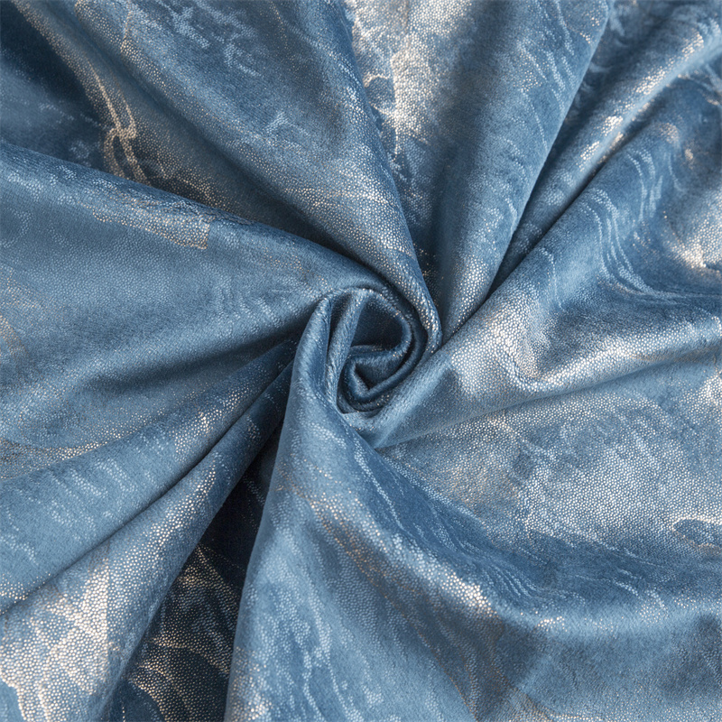 W9038 Cloud Velvet Beludru Belanda Kain Tirai Beludru Bronzing